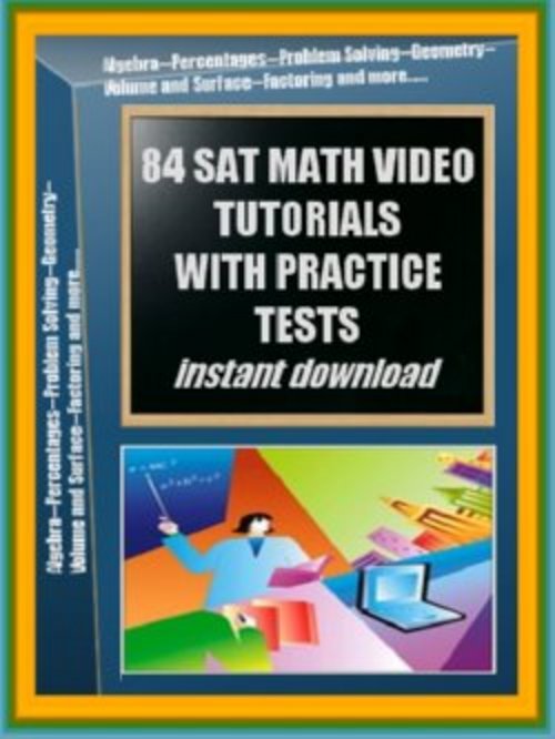 Product picture SAt Practic Math Tutorials